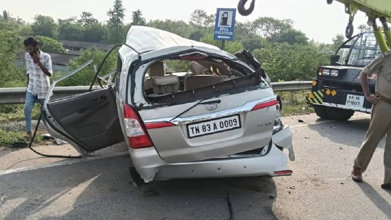 road accident chitradurga