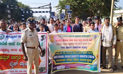 Shidlaghatta News: ಹೆಲ್ಮೆಟ್ ಜೀವ ರಕ್ಷಣೆ ಸಾಧ್ಯವಾಗುತ್ತದೆ