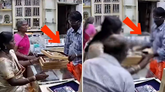 ಗ್ರಾಹಕರ ಸೋಗಿನಲ್ಲಿ ಬಂದು ಚಿನ್ನ ಕಳ್ಳತನಕ್ಕೆ ಯತ್ನ