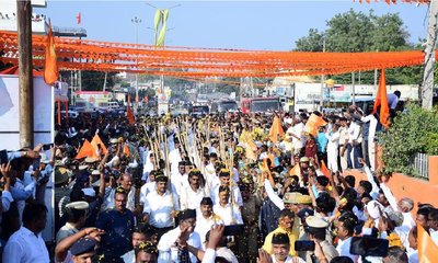 ಪ್ರಿಯಾಂಕ್‌ ಖರ್ಗೆ ತವರು ಚಿತ್ತಾಪುರದಲ್ಲಿ ಆರೆಸ್ಸೆಸ್‌ ಪಥಸಂಚಲನ ಯಶಸ್ವಿ