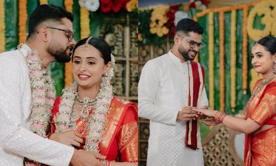 Photos: ಅದ್ದೂರಿಯಾಗಿ ನೆರವೇರಿತು ನಟಿ ಸಂಜನಾ ಬುರ್ಲಿ ಎಂಗೇಜ್‌ಮೆಂಟ್