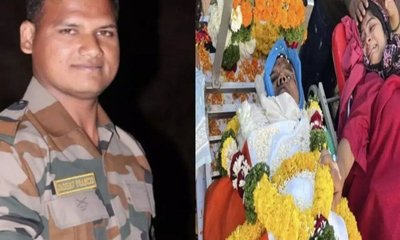 ಮಗುವನ್ನು ನೋಡುವ ಮೊದಲೇ ಅಪಘಾತದಲ್ಲಿ ಮೃತಪಟ್ಟ ಸೈನಿಕ