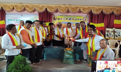 ಕನ್ನಡದ ಬೆಳವಣಿಗೆಗೆ ಸಮೂಹ ಪ್ರಯತ್ನ ಅಗತ್ಯ: ಕೊಡಿ ರಂಗಪ್ಪ