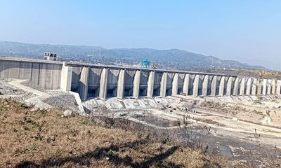 ಶಹಪುರ್ ಕಂಡಿ ಅಣೆಕಟ್ಟು ಕಾಮಗಾರಿ ಬಹುತೇಕ ಪೂರ್ಣ