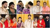 Photos: ಅನಿರುದ್ಧ ಶಾಸ್ತ್ರಿ ರಿಸೆಪ್ಷನ್‌ನಲ್ಲಿ ಸ್ಯಾಂಡಲ್‌ವುಡ್‌ ತಾರೆಯರು