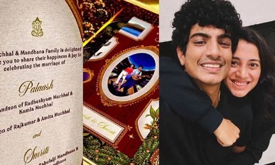 ನ.23ಕ್ಕೆ ಪ್ರಿಯಕರನ ಜತೆ ಹಸೆಮಣೆ ಏರಲು ಸಜ್ಜಾದ ಸ್ಮೃತಿ ಮಂಧಾನ