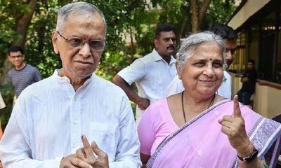 ಜಾತಿ ಸಮೀಕ್ಷೆಯಲ್ಲಿ ಭಾಗವಹಿಸದ ಸುಧಾ ಮೂರ್ತಿ- ನಾರಾಯಣ ಮೂರ್ತಿ ದಂಪತಿ