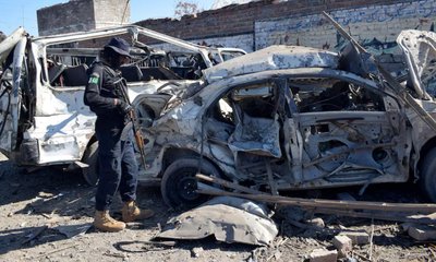 ಪಾಕಿಸ್ತಾನದಲ್ಲಿ ಆತ್ಮಾಹುತಿ ಕಾರು ಬಾಂಬ್ ಸ್ಫೋಟ: ಐವರು ಬಲಿ