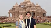 ಪತಿಯೊಂದಿಗೆ ಟ್ರಂಪ್ ಪುತ್ರಿ ಟಿಫಾನಿ ಭಾರತ ಪ್ರವಾಸ