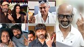 Photos: ತಮಿಳುನಾಡು ವಿಧಾನಸಭೆ ಚುನಾವಣೆ; ಮತ ಚಲಾಯಿಸಿದ ಸ್ಟಾರ್‌ಗಳು