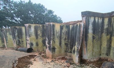 ಕೊಚ್ಚಿಯಲ್ಲಿ ಬೃಹತ್ ಫೀಡರ್ ಟ್ಯಾಂಕ್ ಕುಸಿತ