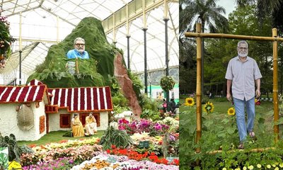 ಲಾಲ್‌ಬಾಗ್‌ ಫ್ಲವರ್‌ ಶೋಗೆ ತೆರೆ, ದಾಖಲೆ 8.10 ಕೋಟಿ ಜನ ಭೇಟಿ