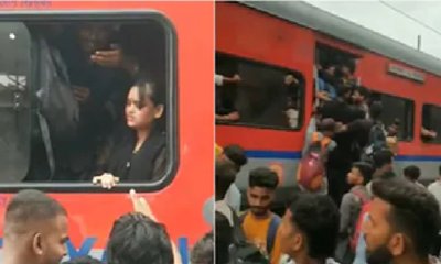 ತುಂಬಿ ತುಳುಕುತ್ತಿರುವ ರೈಲಿನಲ್ಲಿ ಈಕೆ ಬದುಕುಳಿದಿದ್ದೇ ಒಂದು ಪವಾಡ!