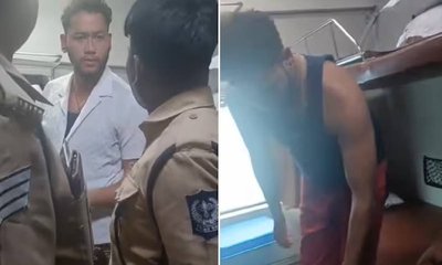 ಟಿಕೆಟ್‌ ಎಲ್ಲಿ ಎಂದು ಕೇಳಿದ್ದಕ್ಕೆ ಬಟ್ಟೆ ಬಿಚ್ಚಿದ ಭೂಪ