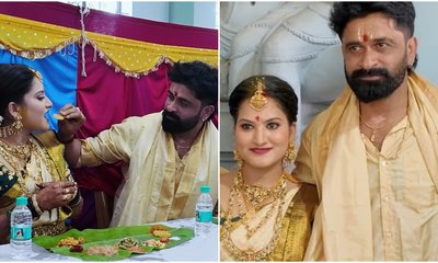 Photos: ಧರ್ಮಸ್ಥಳದಲ್ಲಿ ದಾಂಪತ್ಯ ಜೀವನಕ್ಕೆ ಕಾಲಿಟ್ಟ ನಟ ʻಉಗ್ರಂʼ ಮಂಜು