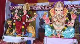 ಗಣೇಶ ಮೂರ್ತಿ, ದುರ್ಗಾದೇವಿ ಪ್ರತಿಷ್ಠಾಪನೆ; ನೂರಾರು ಭಕ್ತರು ಭಾಗಿ