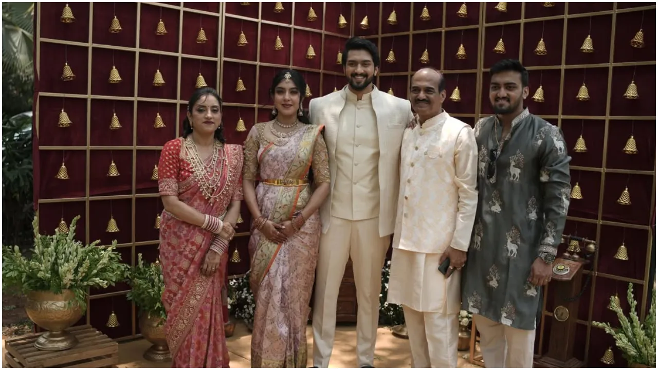 Photos: ಡಾಕ್ಟರ್‌ ಜೊತೆ ದಾಂಪತ್ಯ ಜೀವನಕ್ಕೆ ಕಾಲಿಡಲು ಸಜ್ಜಾದ ನಟ ನಿರಂಜನ್‌ ಸುಧೀಂದ್ರ; ಉಪೇಂದ್ರ ಕುಟುಂಬದಲ್ಲಿ ಮದುವೆ ಸಂಭ್ರಮ - Image 9