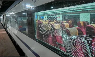 ವಂದೇ ಭಾರತ್‌ ರೈಲಿಗೆ ಕಲ್ಲೆಸೆದ ಬಾಲಕ, ಗಾಜು ಪುಡಿಪುಡಿ, ತ್ವರಿತ ಕ್ರಮ