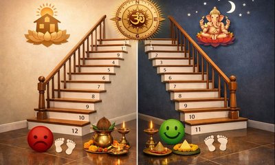 ಮನೆಯಲ್ಲಿ ಎಷ್ಟು ಮೆಟ್ಟಿಲುಗಳಿರಬೇಕು?