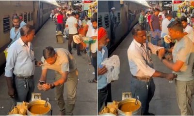ಸಮೋಸದ ವಿಚಾರಕ್ಕೆ ರೈಲ್ವೇ ಸ್ಟೇಷನ್‌ನಲ್ಲಿ ರಣರಂಗ!
