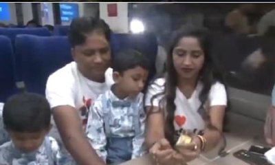 ವಂದೇ ಭಾರತ್‌ನಲ್ಲಿ ಈ ದಂಪತಿ ಮಾಡಿದ ಕೆಲ್ಸಕ್ಕೆ ನೆಟ್ಟಿಗರು ಫುಲ್‌ ಗರಂ