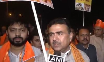 ಕೋಲ್ಕತ್ತಾದಲ್ಲಿ ಸಾವಿರಾರು  ಸಂತರು, ಸನ್ಯಾಸಿಗಳಿಂದ ಮೆರವಣಿಗೆ