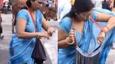 ಪುರುಷರ ಒಳ ಉಡುಪನ್ನು ತರಕಾರಿ ಚೀಲವಾಗಿ ಪರಿವರ್ತಿಸಿದ ಮಹಿಳೆ