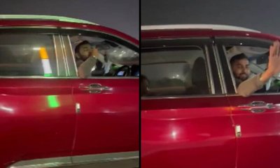 ರಸ್ತೆಯಲ್ಲೇ ಫ್ಲೈಯಿಂಗ್ ಕಿಸ್; ಕಾರು ಚಾಲಕನಿಂದ ಮಹಿಳೆಗೆ ಕಿರುಕುಳ