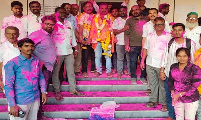 ಮಲ್ಲಪ್ಪ ಸಂಕೀನ್ ಸತತ 2ನೇ ಬಾರಿಗೆ ಜಿಲ್ಲಾಧ್ಯಕ್ಷರಾಗಿ ಆಯ್ಕೆ