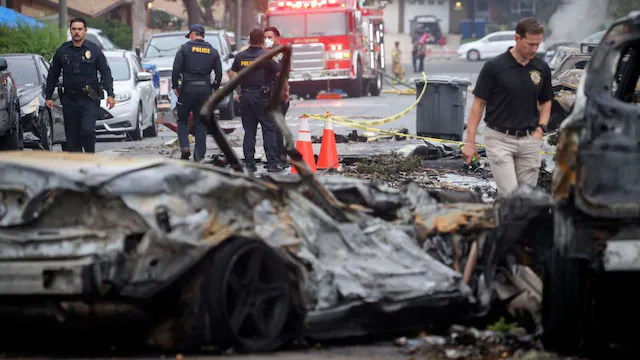 ಸ್ಯಾನ್ ಡಿಯಾಗೋ ಬಳಿ ವಿಮಾನ ಪತನ