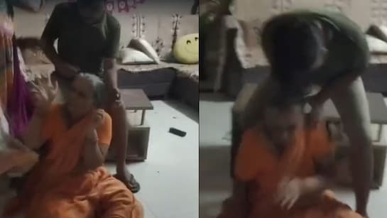 Viral Video: ಹೆತ್ತ ತಾಯಿ ಎನ್ನುವುದನ್ನೂ ನೋಡದೆ ಕ್ರೂರವಾಗಿ ಹಲ್ಲೆ ನಡೆಸಿದ ಮಗ; ಮನ ಕಲಕುವ ವಿಡಿಯೊ ವೈರಲ್