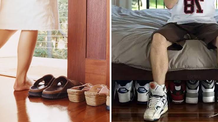 ಮನೆ ಮುಂದೆ ಚಪ್ಪಲಿ ಬಿಟ್ಟರೆ ದಾರಿದ್ರ್ಯ ಖಚಿತ!