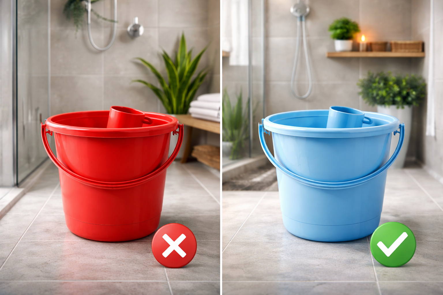 ವಾಸ್ತು ಶಾಸ್ತ್ರದ ಪ್ರಕಾರ ವಾಶ್ ರೂಮ್‌ನಲ್ಲಿ ಈ ಬಣ್ಣದ ಬಕೆಟ್ ಇರಲಿ