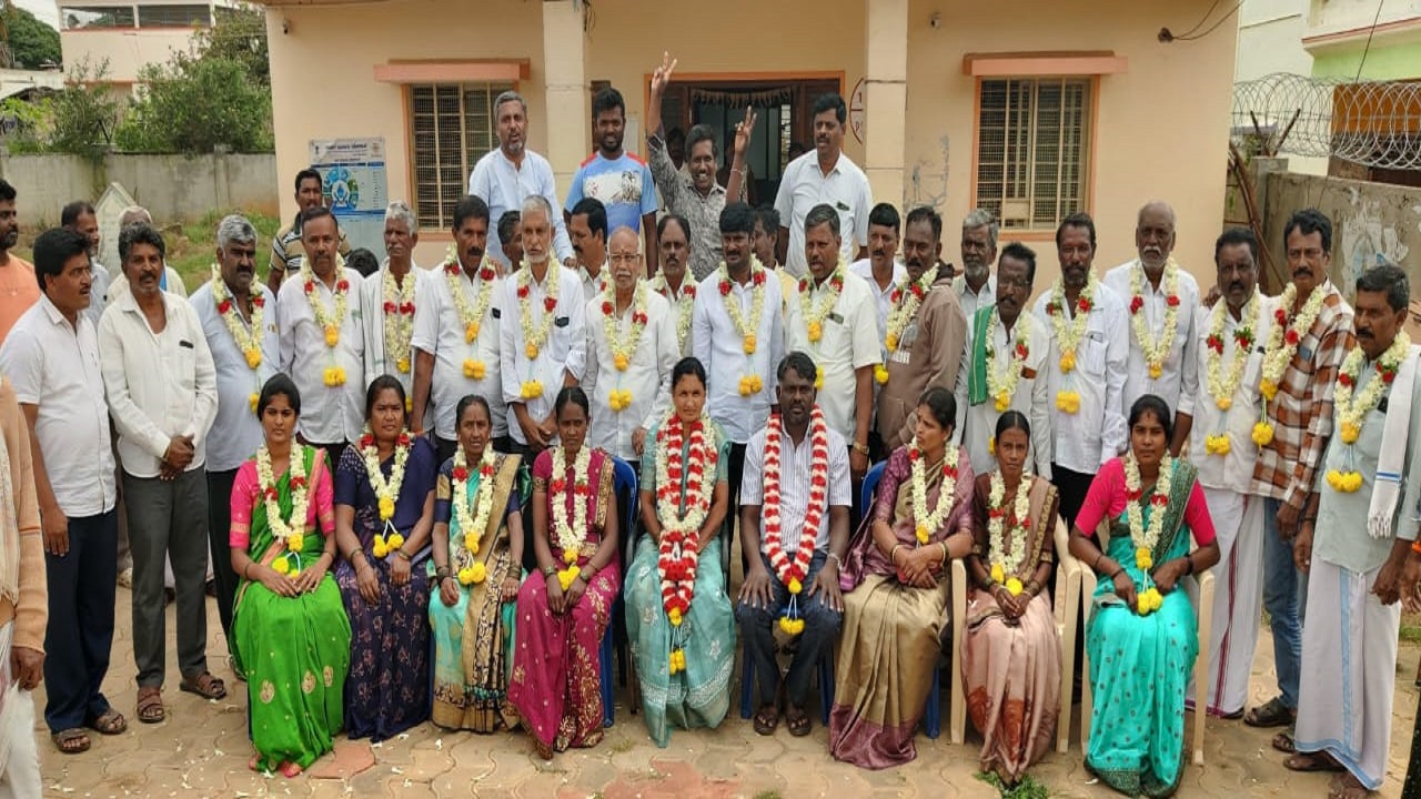 Grama Panchayat Election: ಕತ್ತರಿಗುಪ್ಪೆ ಗ್ರಾಮ ಪಂಚಾಯತಿ ಅಧ್ಯಕ್ಷರಾಗಿ ಲೀಲಾವತಮ್ಮ ಅವಿರೋಧ ಆಯ್ಕೆ