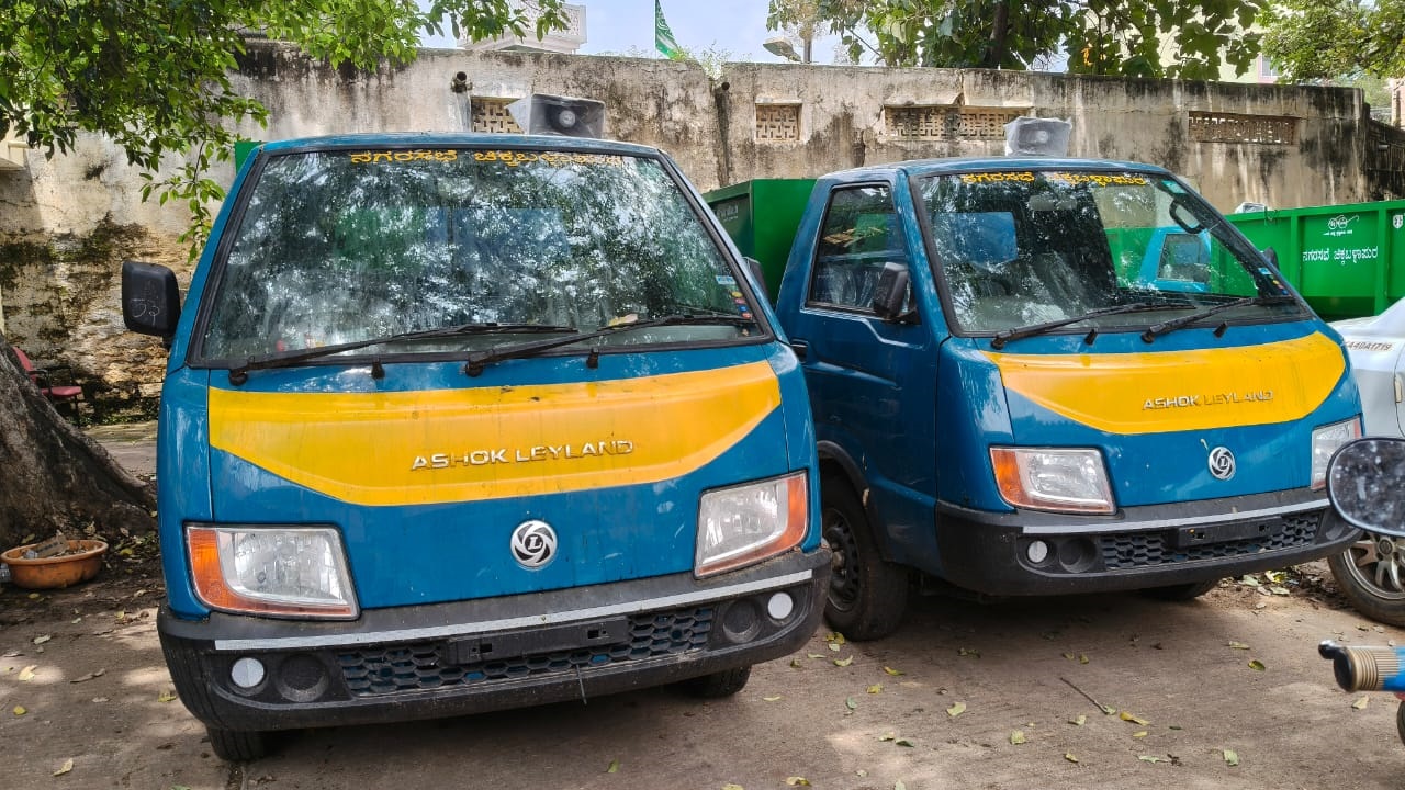 ಕಸ ಸಂಗ್ರಹಕ್ಕೆಂದು 96 ಲಕ್ಷದಲ್ಲಿ 11 ನೂತನ ವಾಹನ ಖರೀದಿ