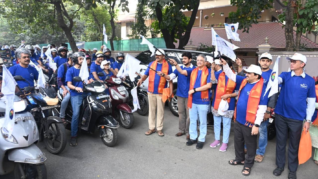 ಡಿ.25ರಿಂದ ದ್ವಿತೀಯ ವಿಶ್ವ ಆಯುರ್ವೇದ ಸಮ್ಮೇಳನ; ಬೈಕ್ ರ್‍ಯಾಲಿಗೆ ಹೈಕೋರ್ಟ್ ನ್ಯಾಯಮೂರ್ತಿ ವಿ. ಶ್ರೀಶಾನಂದ ಚಾಲನೆ