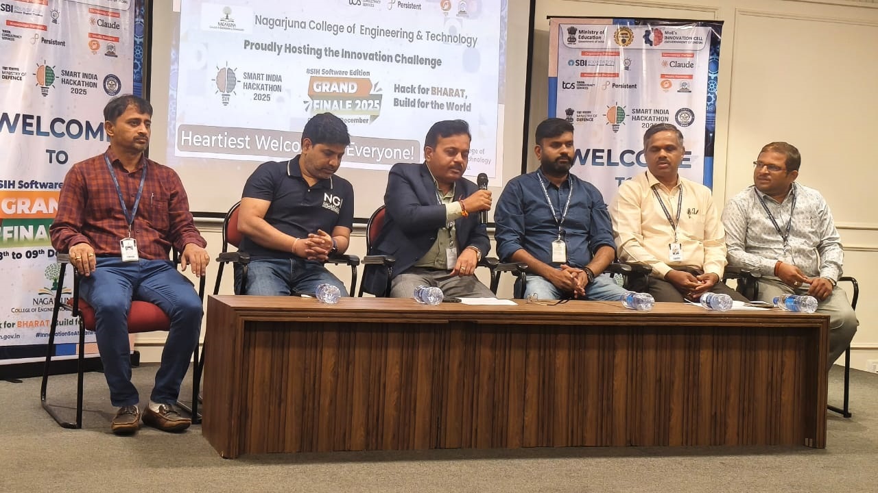 8th Smart India Hackathon: ಸ್ಮಾರ್ಟ್ ಇಂಡಿಯಾ ಹ್ಯಾಕಥಾನ್-2025ರ ೮ನೇ ಆತಿಥ್ಯಕ್ಕೆ ನಾಗಾರ್ಜುನ ಕಾಲೇಜು ಸನ್ನದ್ಧ : ಪ್ರಾಂಶುಪಾಲ ಡಾ.ತಿಪ್ಪೇಸ್ವಾಮಿ