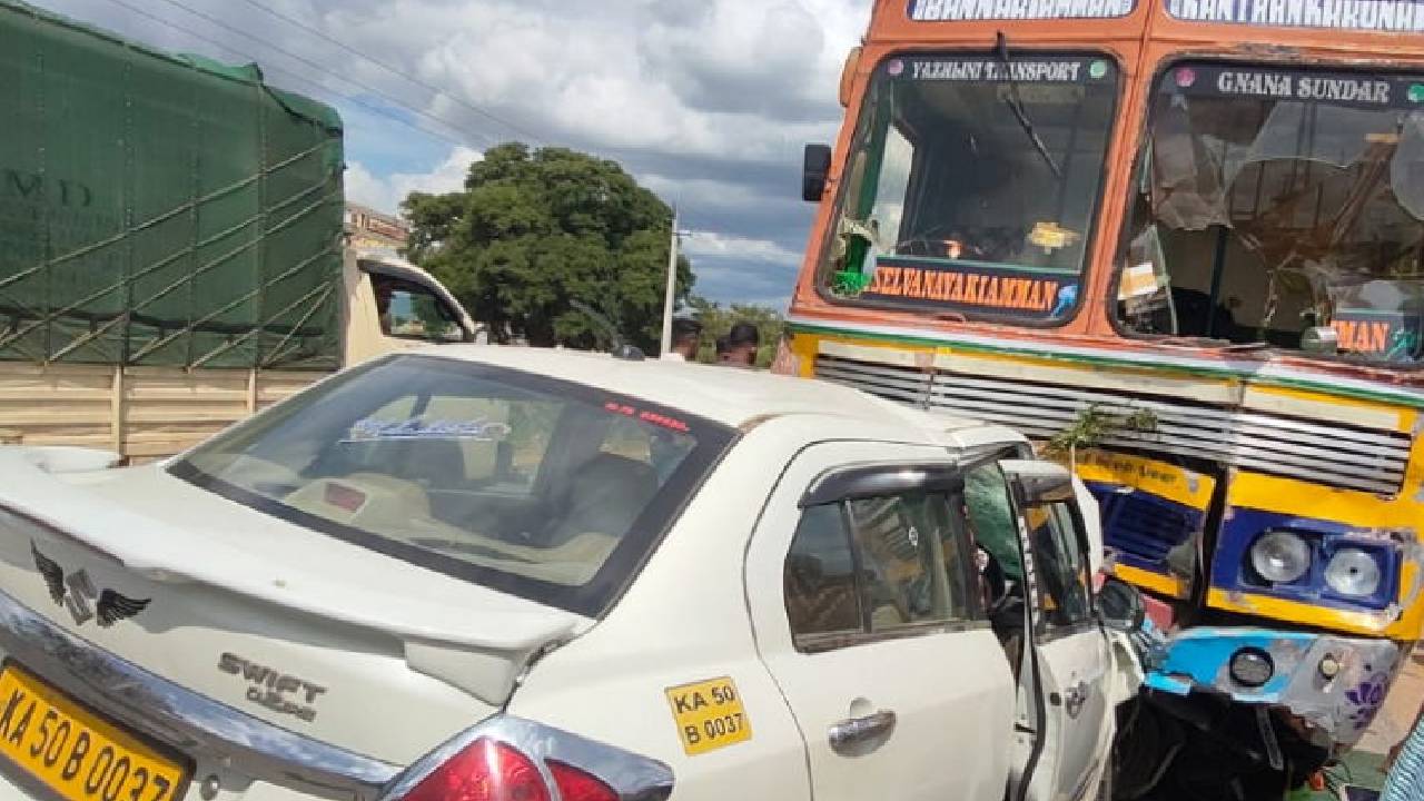 ಸರಣಿ ಅಪಘಾತ : ನಾಲ್ವರು ಬಾಲಕರು ಸಾವು