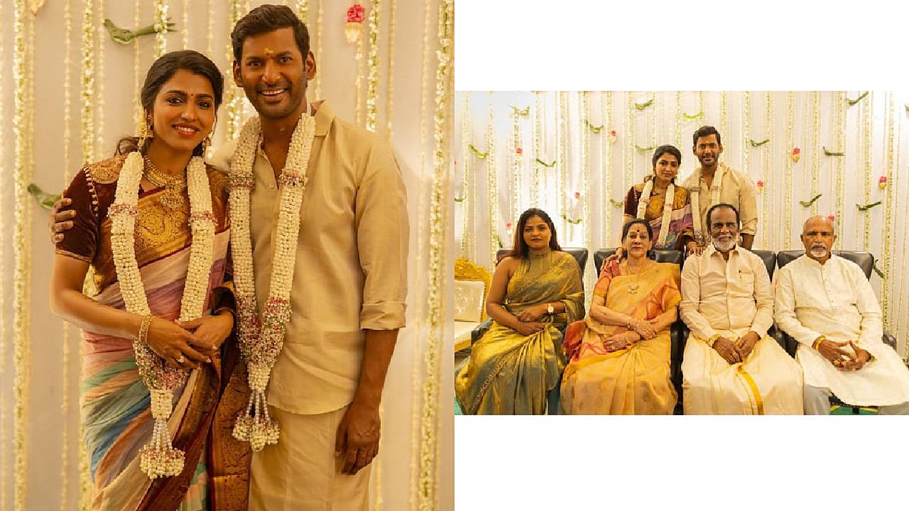 ಸಾಯಿ ಧನ್ಶಿಕಾ ಜೊತೆ ನಿಶ್ಚಿತಾರ್ಥ ಮಾಡಿಕೊಂಡ ನಟ ವಿಶಾಲ್