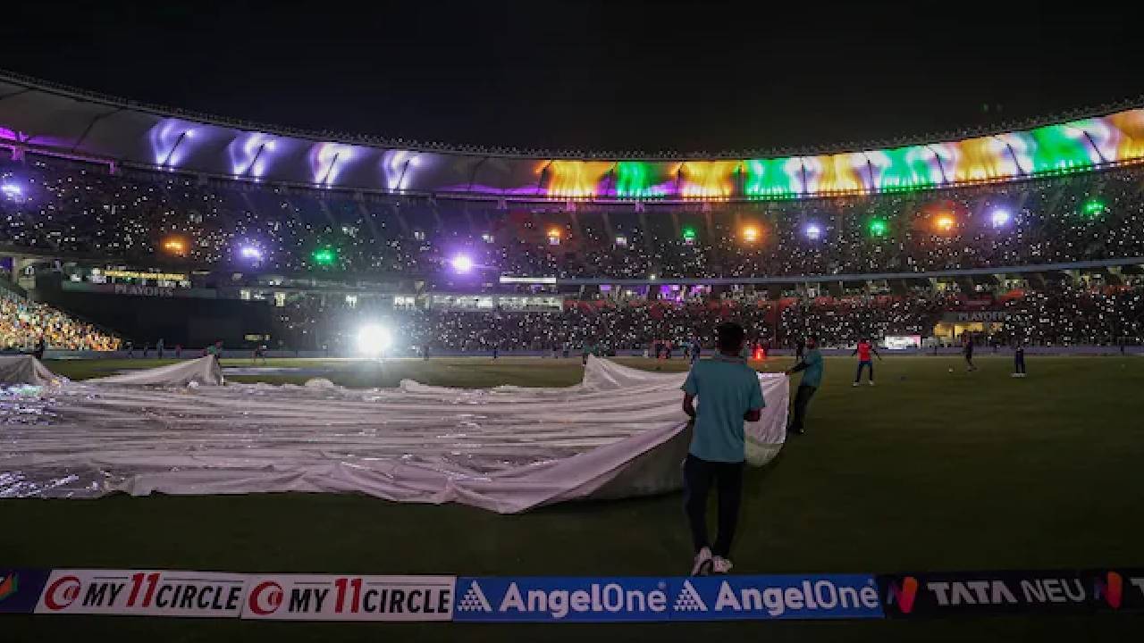 ಅಹಮದಾಬಾದ್ನಲ್ಲಿ ಮಳೆ ಆರ್ಭಟ ಶುರು; ಫೈನಲ್ ನಡೆಯುವುದೇ ಅನುಮಾನ!