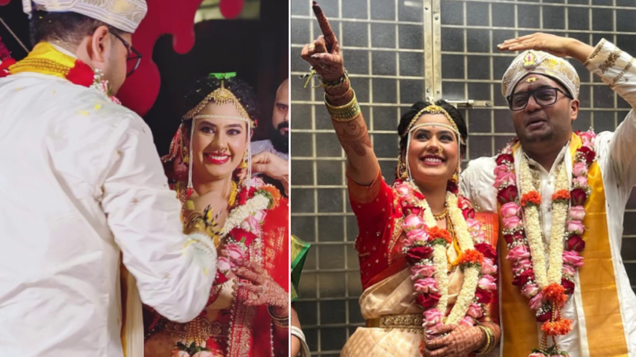 ರಾಕೇಶ್ ಜೊತೆ ದಾಂಪತ್ಯ ಜೀವನಕ್ಕೆ ಕಾಲಿಟ್ಟ ಐಶ್ವರ್ಯ ಬಸ್ಪುರೆ