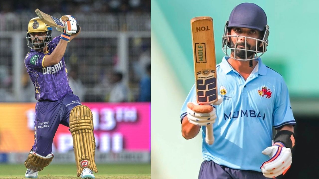 56 ಎಸೆತಗಳಲ್ಲಿ 95 ರನ್‌ ಸಿಡಿಸಿದ ಅಜಿಂಕ್ಯ ರಹಾನೆ!