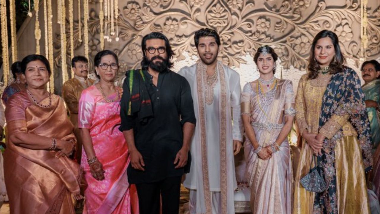 ವೈವಾಹಿಕ ಜೀವನಕ್ಕೆ ಕಾಲಿಟ್ಟ ಅಲ್ಲು ಸಿರಿಶ್; ಫೋಟೋ ಹಂಚಿಕೊಂಡ ರಾಮ್‌ ಚರಣ್‌