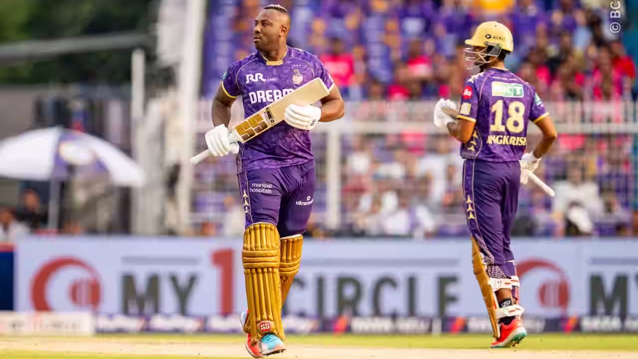 IPL 2025: ಈಡನ್ ಗಾಡರ್ನ್ಸ್ನಲ್ಲಿ 1000 ರನ್ ಪೂರ್ಣಗೊಳಿಸಿದ ಆಂಡ್ರೆ ರಸೆಲ್! - Image 5