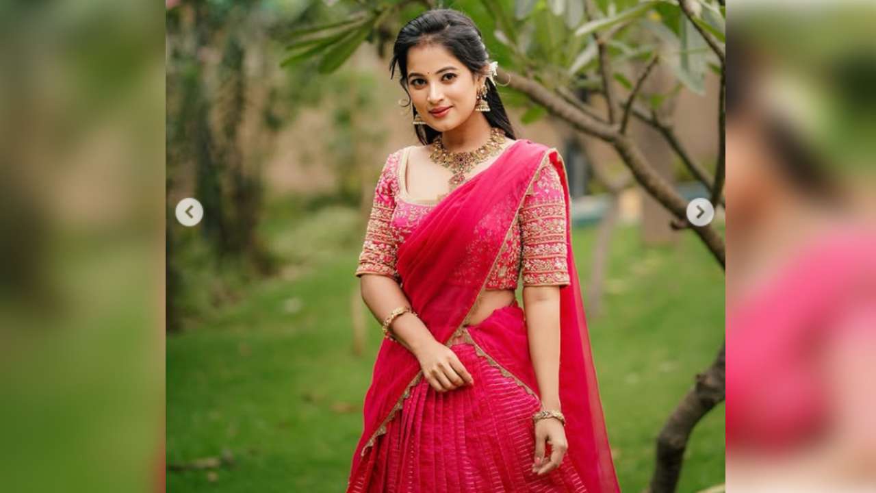 Anusha Rai: ಹಾಫ್ ಸಾರಿಯಲ್ಲಿ ಗೊಂಬೆಯಂತೆ ಕಂಗೊಳಿಸಿದ ಬಿಗ್ ಬಾಸ್ ಅನುಷಾ - Image 1