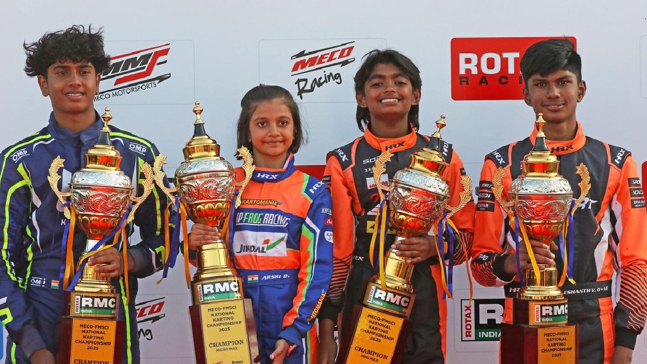 ರಾಷ್ಟ್ರೀಯ ಕಾರ್ಟಿಂಗ್‌ ಮೊದಲ ಮಹಿಳಾ ಚಾಂಪಿಯನ್‌ ಅರ್ಶಿ ಗುಪ್ತಾ!