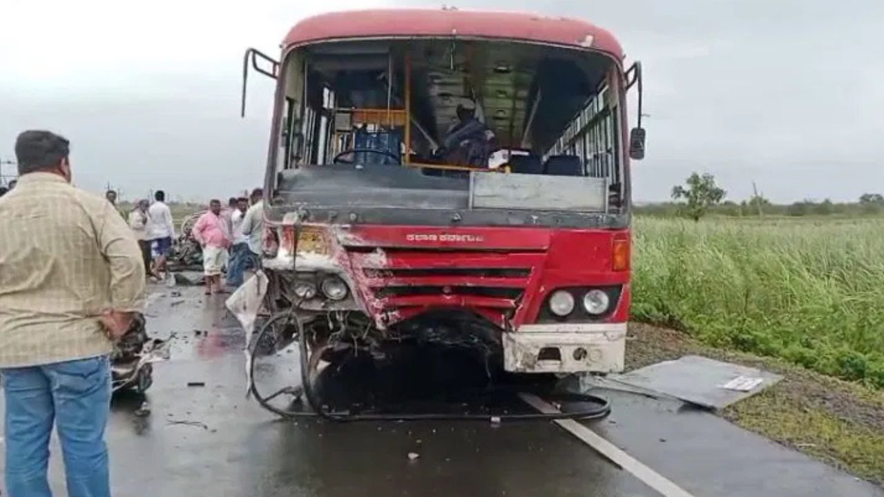 Belagavi News: ಅಥಣಿಯಲ್ಲಿ ಭೀಕರ ಅಪಘಾತ; ಕಾರು-ಬಸ್‌ ಡಿಕ್ಕಿಯಾಗಿ ಮೂವರ ದುರ್ಮರಣ