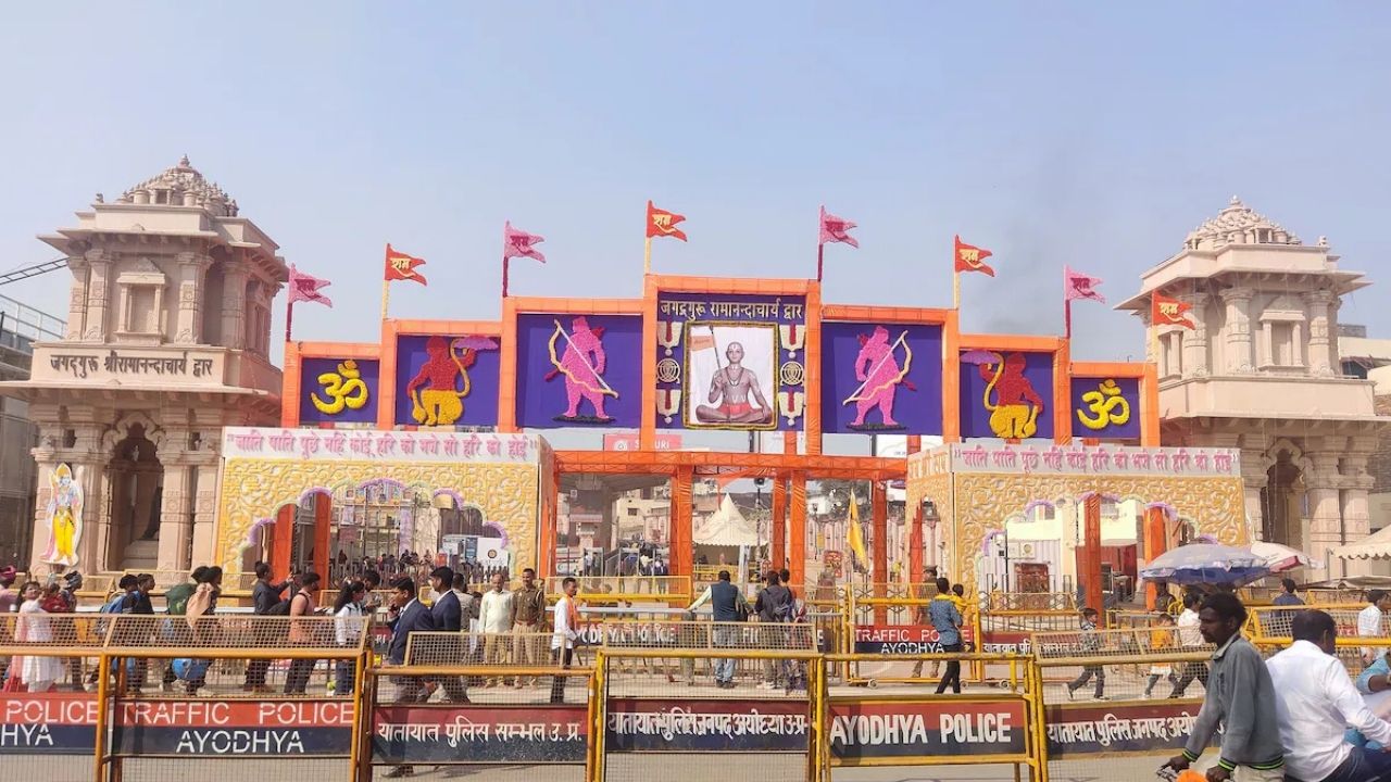 ಅಯೋಧ್ಯೆ ರಾಮ ಮಂದಿರದಲ್ಲಿ ನಾಳೆ ಧ್ವಜಾರೋಹಣ