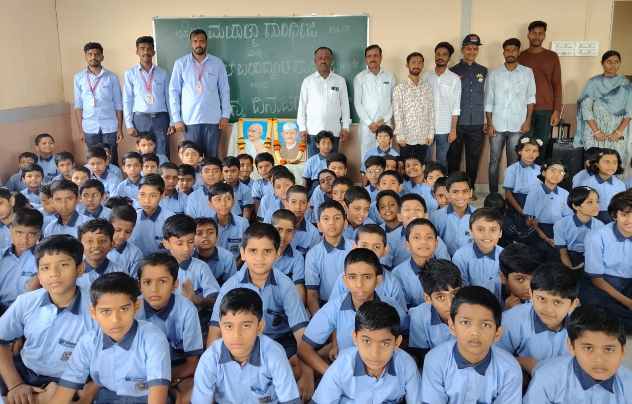 ಗಾಂಧೀಜಿ, ಶಾಸ್ತ್ರೀಜಿಗೆ ಬೆಳಗಾವಿಯಲ್ಲಿ ಹುಟ್ಟು ಹಬ್ಬದ ನಮನಗಳು
