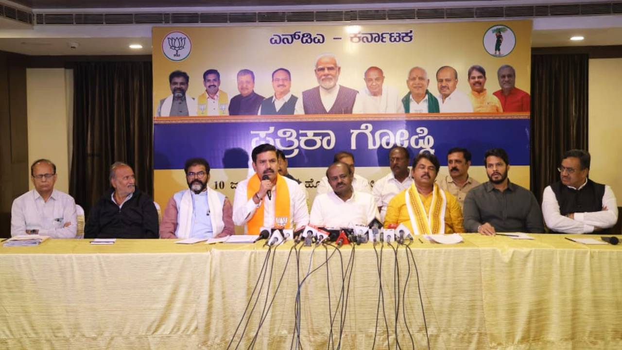 ಕಾಂಗ್ರೆಸ್‌ನವರಿಗೆ ಸ್ಕೀಂ ಬದಲು ಸ್ಕ್ಯಾಮ್ ಬಗ್ಗೆಯೇ ಯೋಚನೆ: ಬಿ.ವೈ. ವಿಜಯೇಂದ್ರ